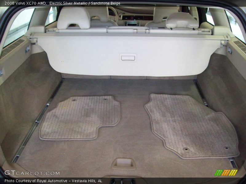 Electric Silver Metallic / Sandstone Beige 2008 Volvo XC70 AWD