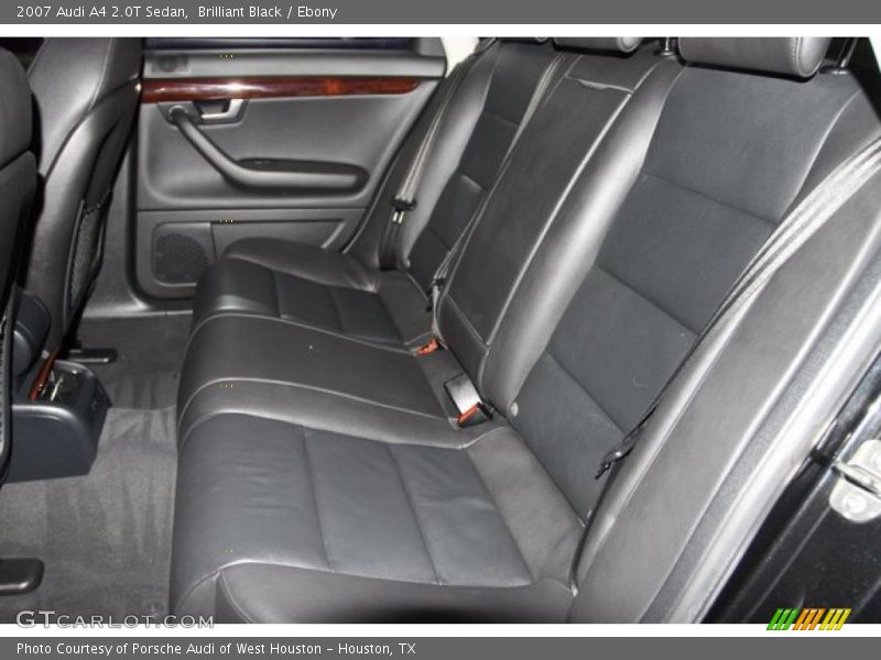 Brilliant Black / Ebony 2007 Audi A4 2.0T Sedan