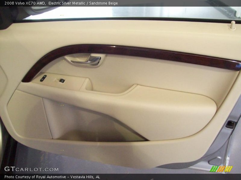 Electric Silver Metallic / Sandstone Beige 2008 Volvo XC70 AWD