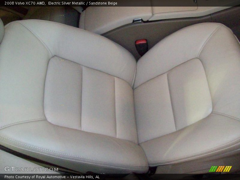 Electric Silver Metallic / Sandstone Beige 2008 Volvo XC70 AWD