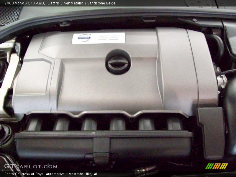 Electric Silver Metallic / Sandstone Beige 2008 Volvo XC70 AWD