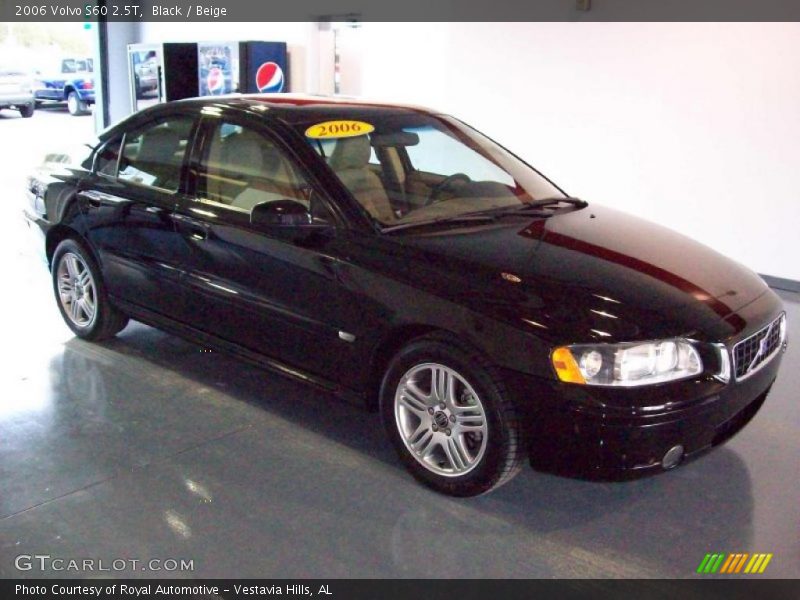 Black / Beige 2006 Volvo S60 2.5T