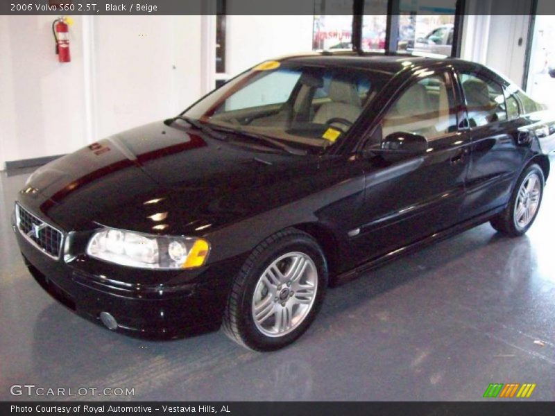 Black / Beige 2006 Volvo S60 2.5T