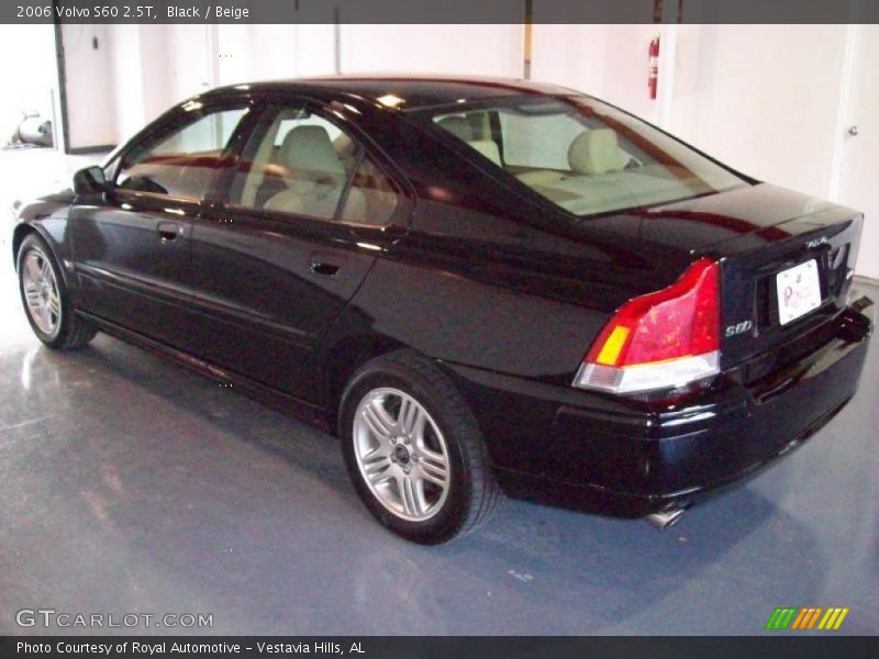 Black / Beige 2006 Volvo S60 2.5T