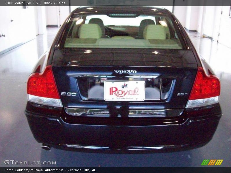 Black / Beige 2006 Volvo S60 2.5T