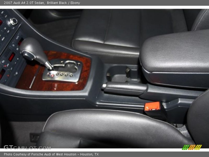 Brilliant Black / Ebony 2007 Audi A4 2.0T Sedan