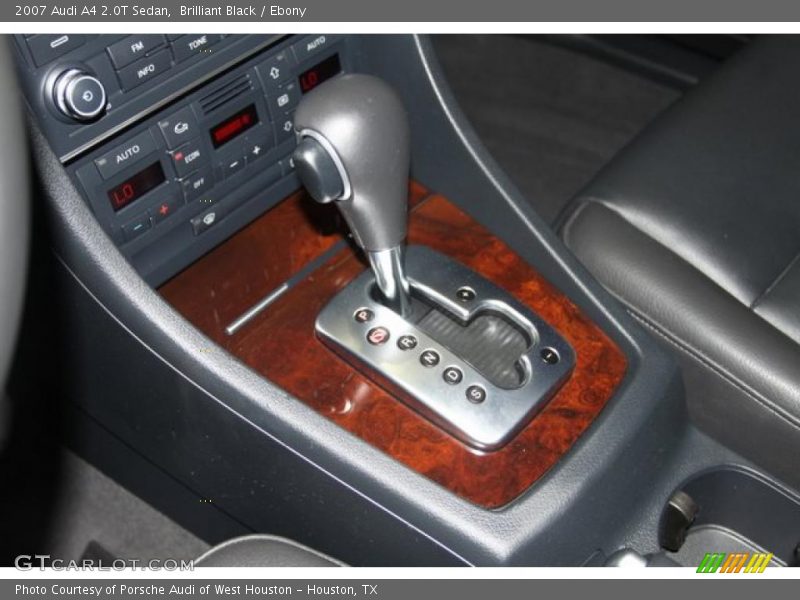 Brilliant Black / Ebony 2007 Audi A4 2.0T Sedan