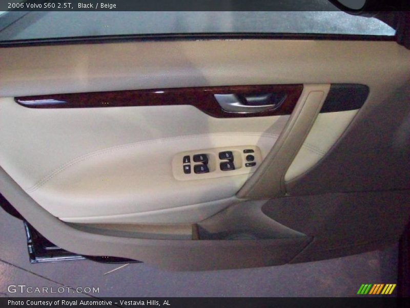 Black / Beige 2006 Volvo S60 2.5T