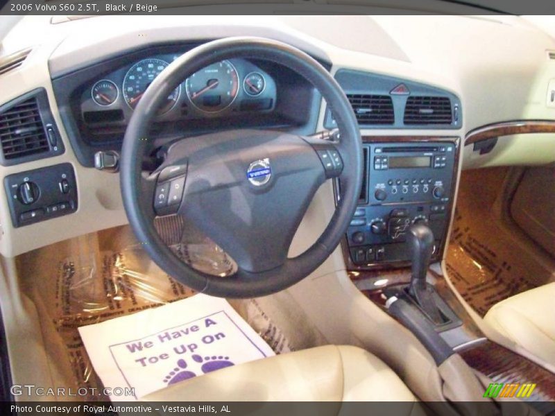 Black / Beige 2006 Volvo S60 2.5T