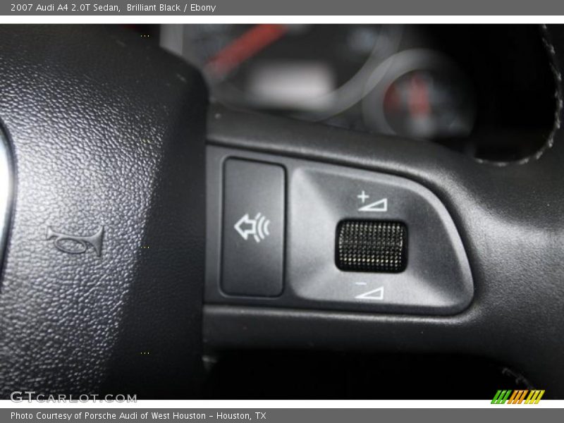 Brilliant Black / Ebony 2007 Audi A4 2.0T Sedan