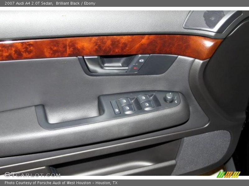 Brilliant Black / Ebony 2007 Audi A4 2.0T Sedan