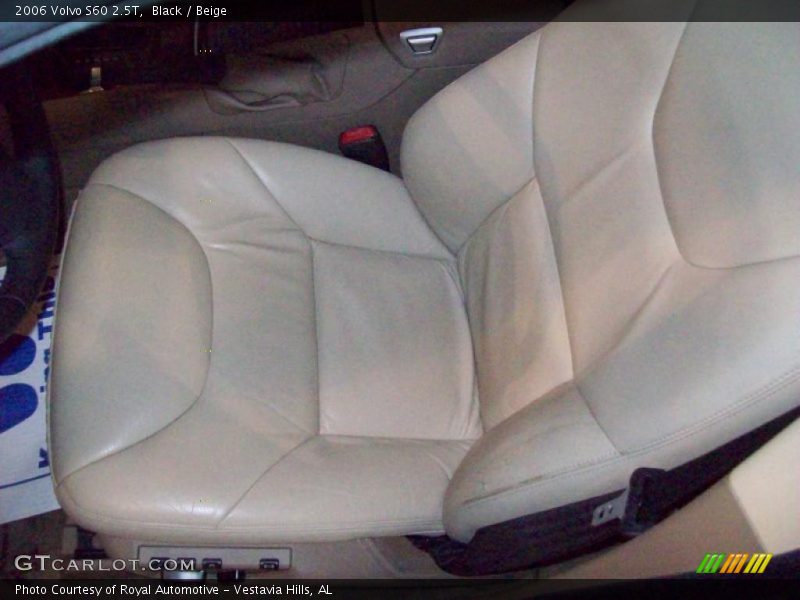 Black / Beige 2006 Volvo S60 2.5T
