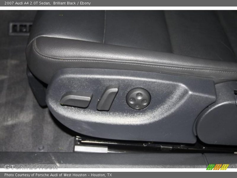 Brilliant Black / Ebony 2007 Audi A4 2.0T Sedan