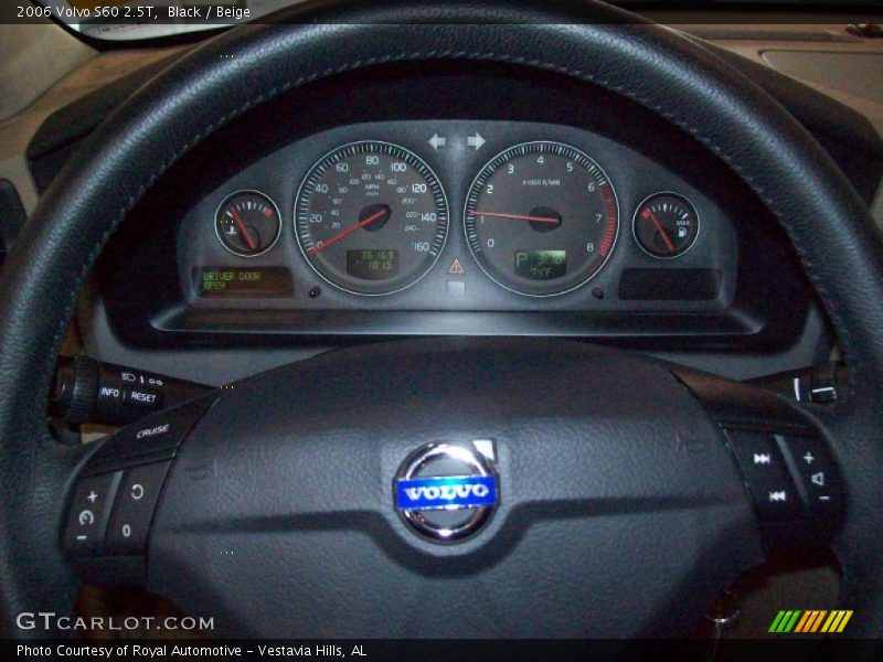 Black / Beige 2006 Volvo S60 2.5T