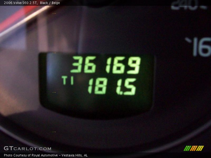 Black / Beige 2006 Volvo S60 2.5T