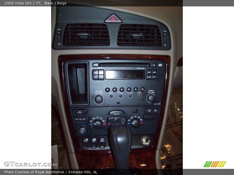Black / Beige 2006 Volvo S60 2.5T