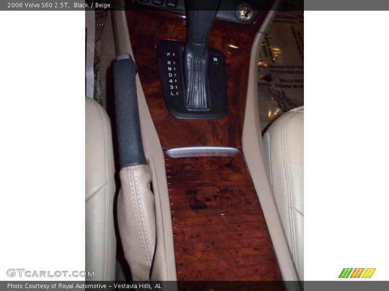Black / Beige 2006 Volvo S60 2.5T