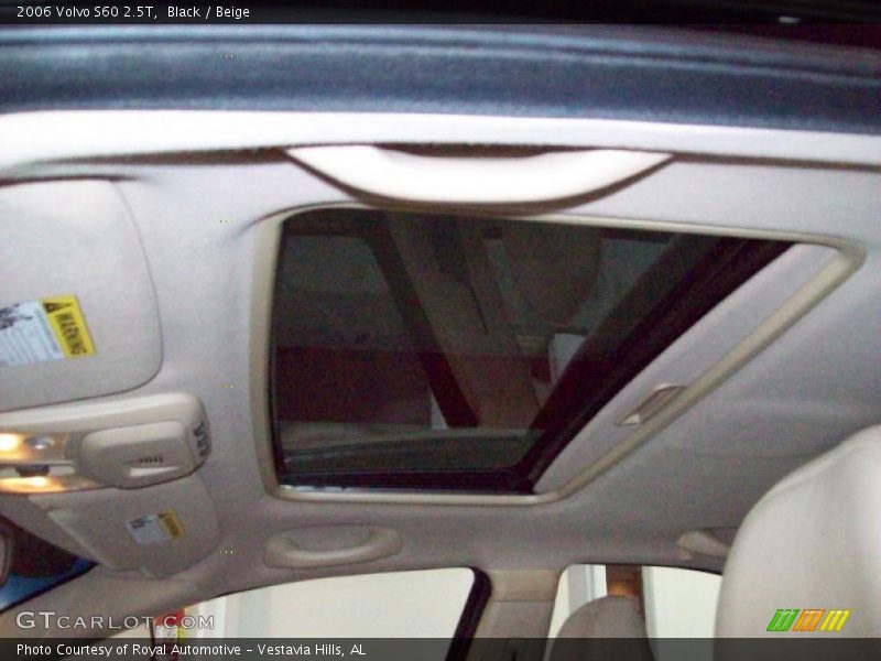 Black / Beige 2006 Volvo S60 2.5T
