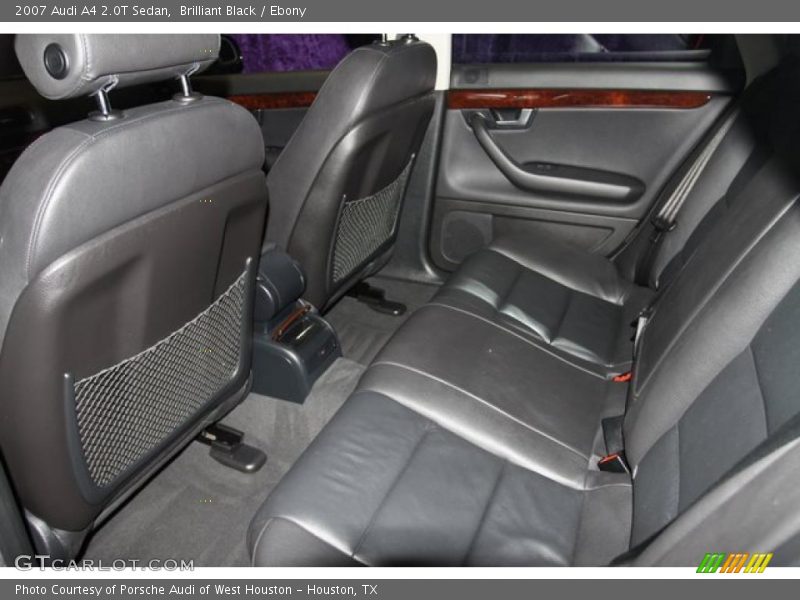 Brilliant Black / Ebony 2007 Audi A4 2.0T Sedan