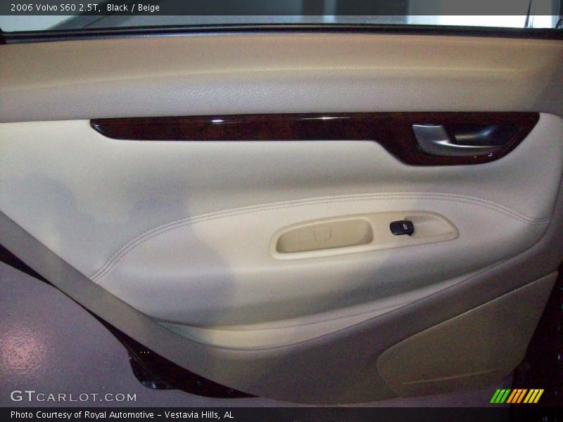 Black / Beige 2006 Volvo S60 2.5T