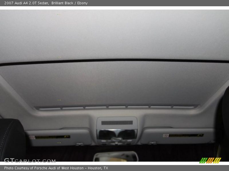 Brilliant Black / Ebony 2007 Audi A4 2.0T Sedan