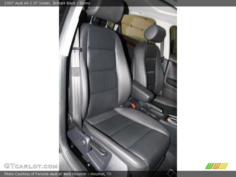 Brilliant Black / Ebony 2007 Audi A4 2.0T Sedan