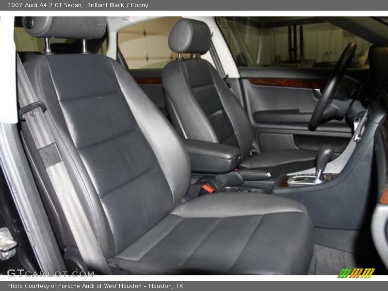 Brilliant Black / Ebony 2007 Audi A4 2.0T Sedan