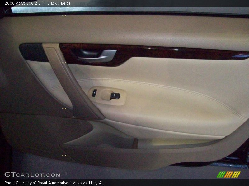 Black / Beige 2006 Volvo S60 2.5T