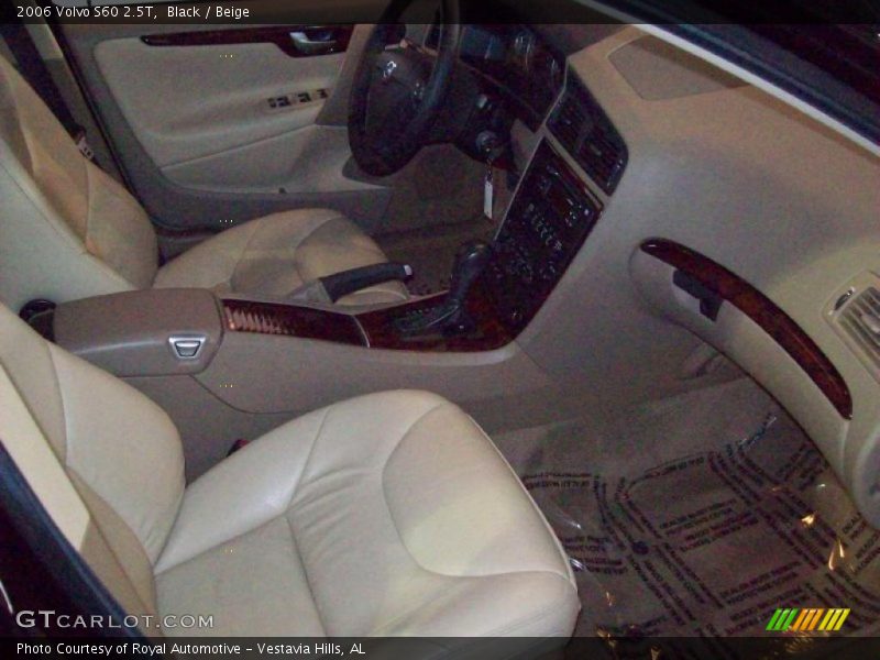 Black / Beige 2006 Volvo S60 2.5T