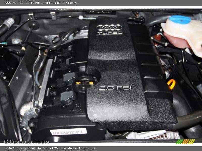 Brilliant Black / Ebony 2007 Audi A4 2.0T Sedan