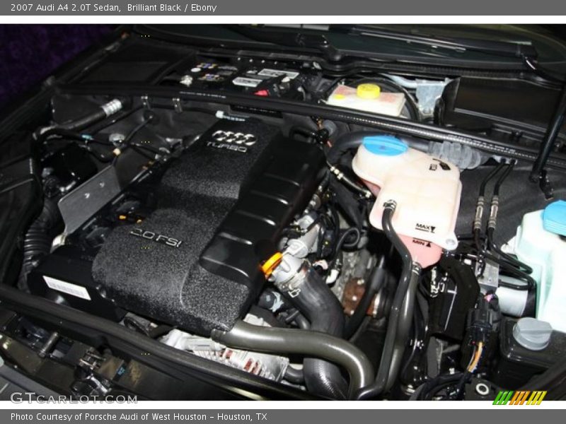 Brilliant Black / Ebony 2007 Audi A4 2.0T Sedan