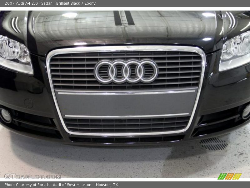 Brilliant Black / Ebony 2007 Audi A4 2.0T Sedan