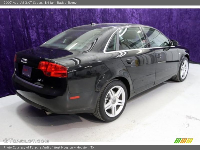 Brilliant Black / Ebony 2007 Audi A4 2.0T Sedan