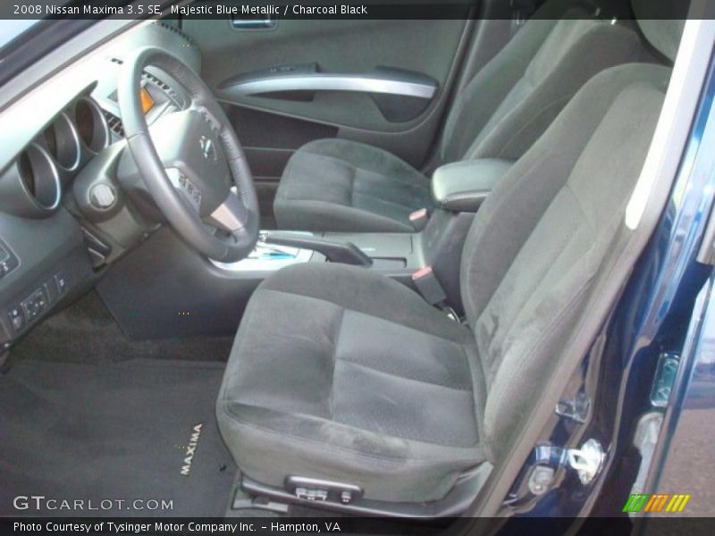 Majestic Blue Metallic / Charcoal Black 2008 Nissan Maxima 3.5 SE