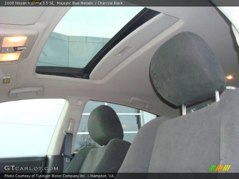 Majestic Blue Metallic / Charcoal Black 2008 Nissan Maxima 3.5 SE