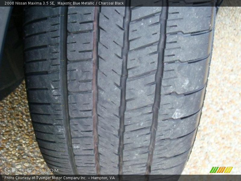 Majestic Blue Metallic / Charcoal Black 2008 Nissan Maxima 3.5 SE