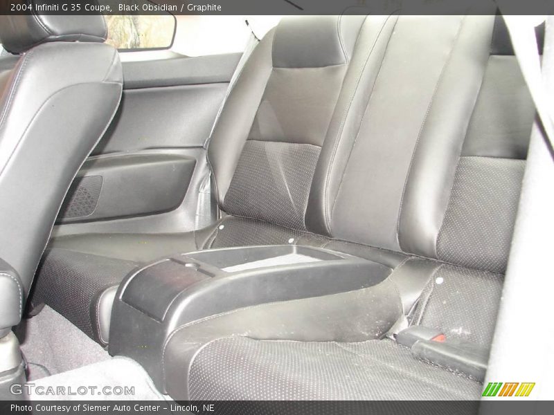 Black Obsidian / Graphite 2004 Infiniti G 35 Coupe