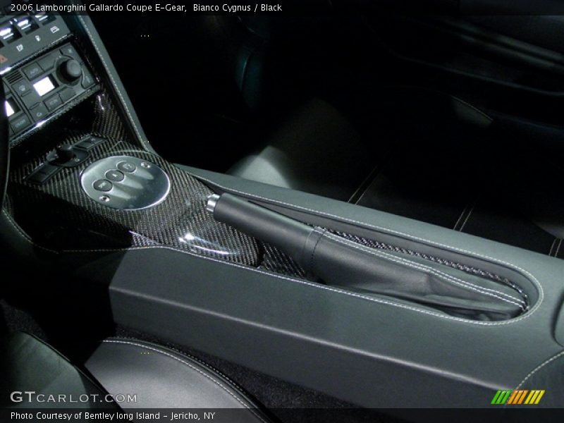 Bianco Cygnus / Black 2006 Lamborghini Gallardo Coupe E-Gear