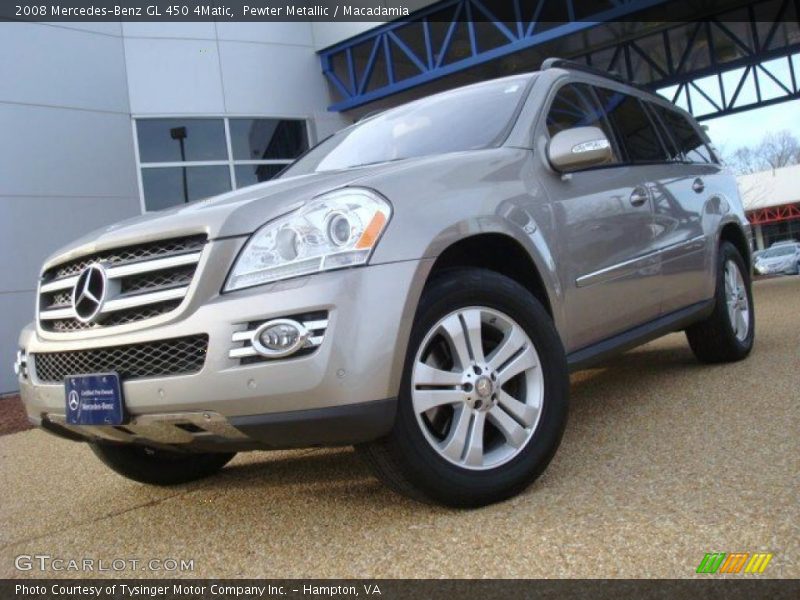 Pewter Metallic / Macadamia 2008 Mercedes-Benz GL 450 4Matic