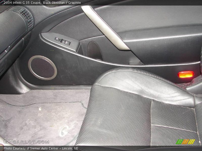 Black Obsidian / Graphite 2004 Infiniti G 35 Coupe