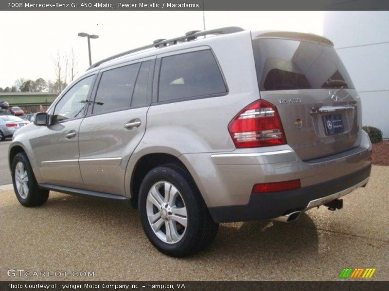 Pewter Metallic / Macadamia 2008 Mercedes-Benz GL 450 4Matic