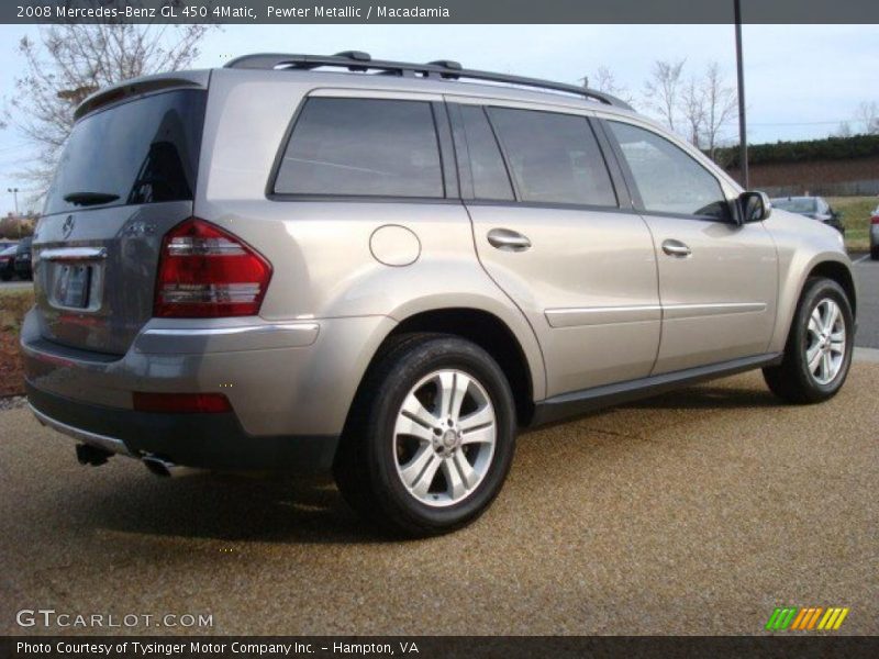 Pewter Metallic / Macadamia 2008 Mercedes-Benz GL 450 4Matic