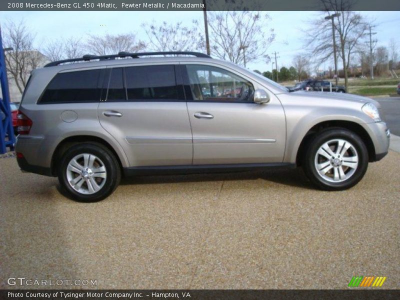 Pewter Metallic / Macadamia 2008 Mercedes-Benz GL 450 4Matic