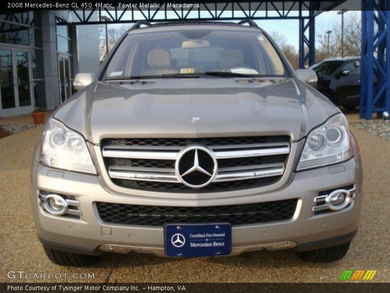 Pewter Metallic / Macadamia 2008 Mercedes-Benz GL 450 4Matic