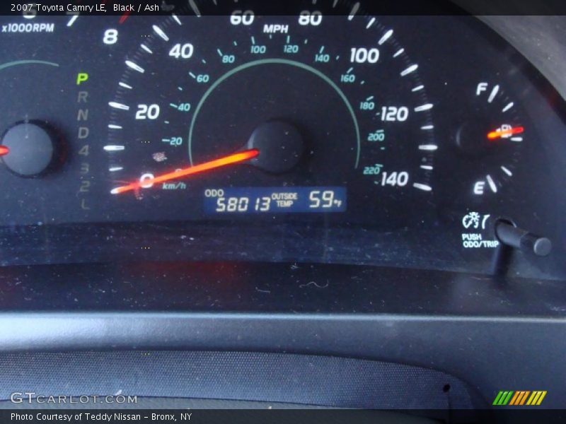 Black / Ash 2007 Toyota Camry LE