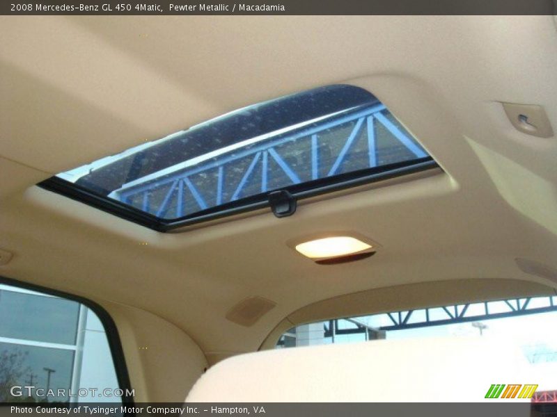 Pewter Metallic / Macadamia 2008 Mercedes-Benz GL 450 4Matic