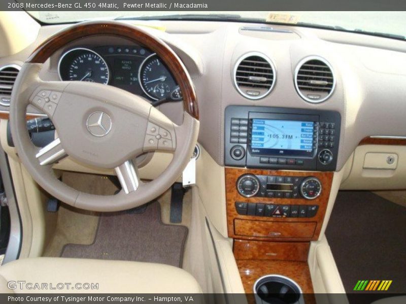 Pewter Metallic / Macadamia 2008 Mercedes-Benz GL 450 4Matic