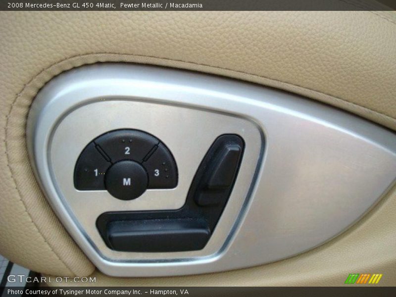 Pewter Metallic / Macadamia 2008 Mercedes-Benz GL 450 4Matic