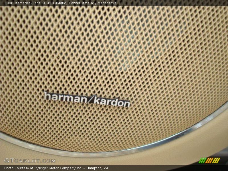 Pewter Metallic / Macadamia 2008 Mercedes-Benz GL 450 4Matic