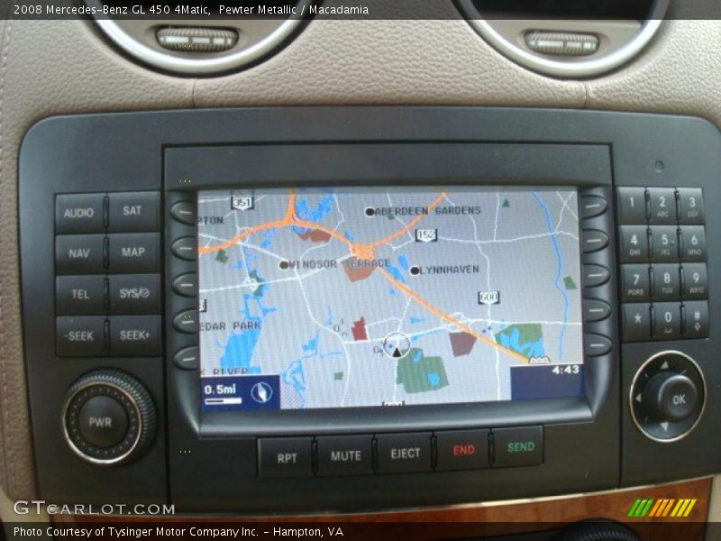 Pewter Metallic / Macadamia 2008 Mercedes-Benz GL 450 4Matic